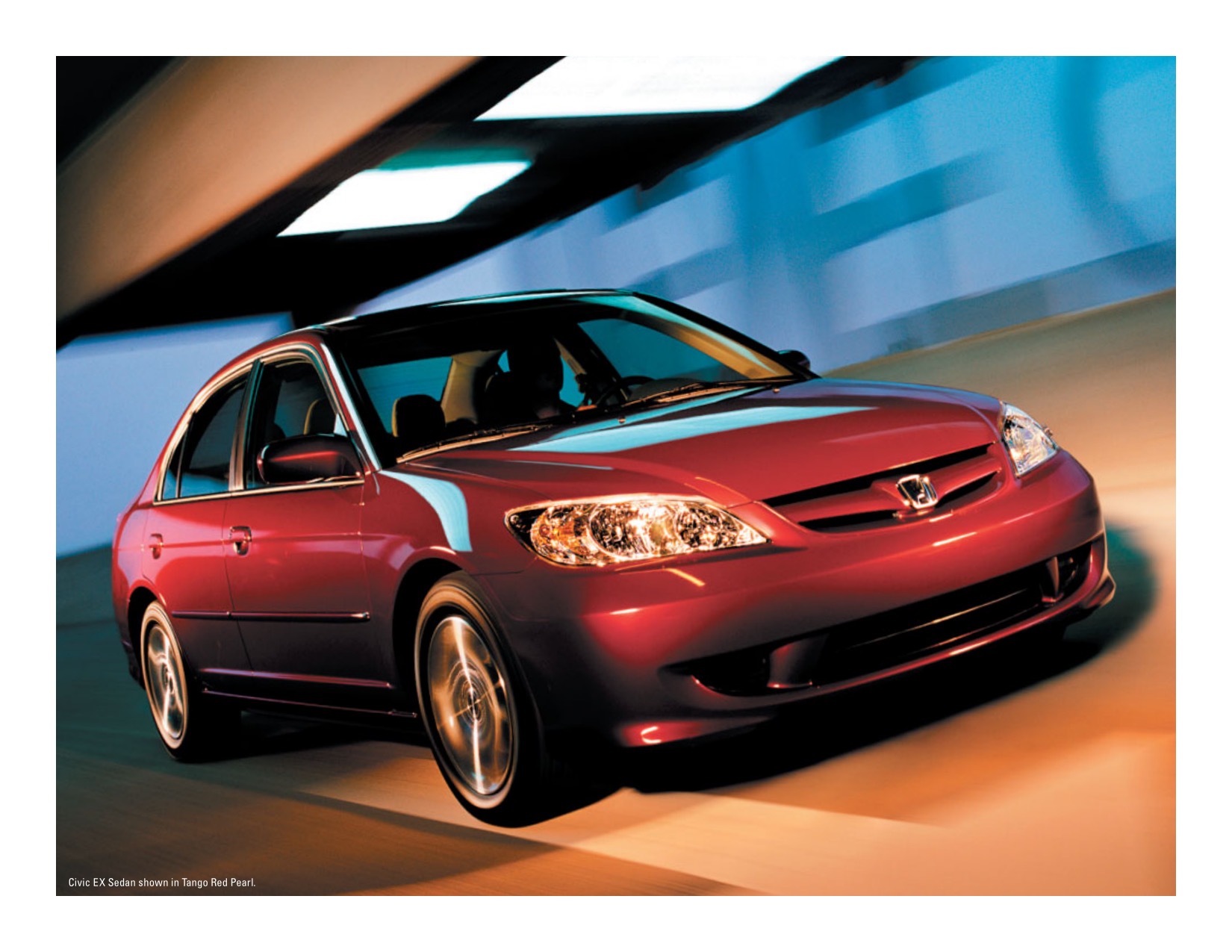 2005 Honda Civic Brochure Page 1